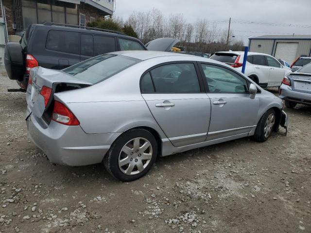 2HGFA1F56AH548471 - 2010 HONDA CIVIC LX SILVER photo 3