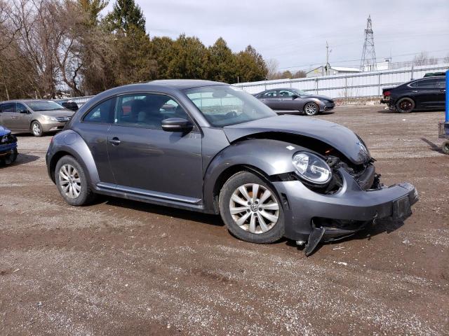 3VWJX7AT6DM672050 - 2013 VOLKSWAGEN BEETLE GRAY photo 4