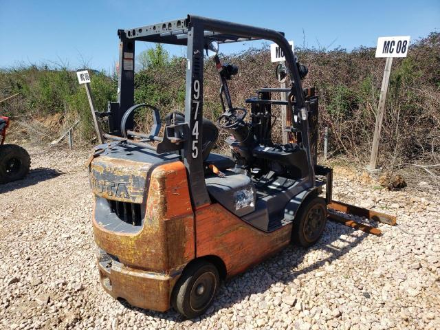 8FGCU2513912 - 2007 TOYOTA FORKLIFT ORANGE photo 4