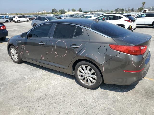 5XXGN4A73FG400855 - 2015 KIA OPTIMA EX GRAY photo 2