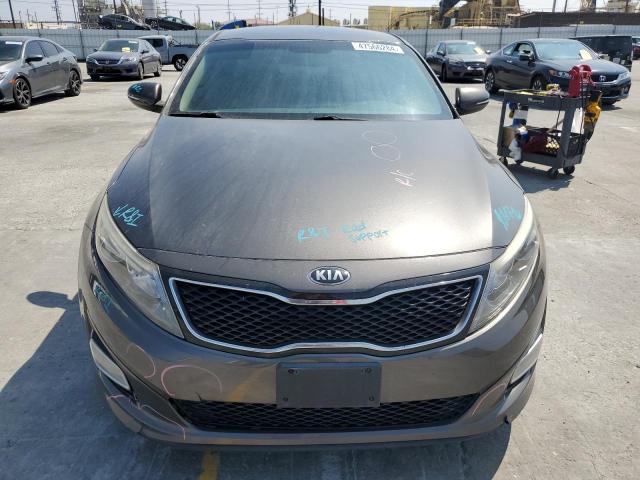 5XXGN4A73FG400855 - 2015 KIA OPTIMA EX GRAY photo 5