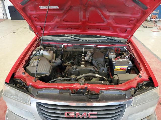 1GTDT136358170988 - 2005 GMC CANYON RED photo 11