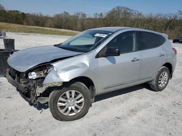 JN8AS5MT3CW614434 - 2012 NISSAN ROGUE S SILVER photo 1