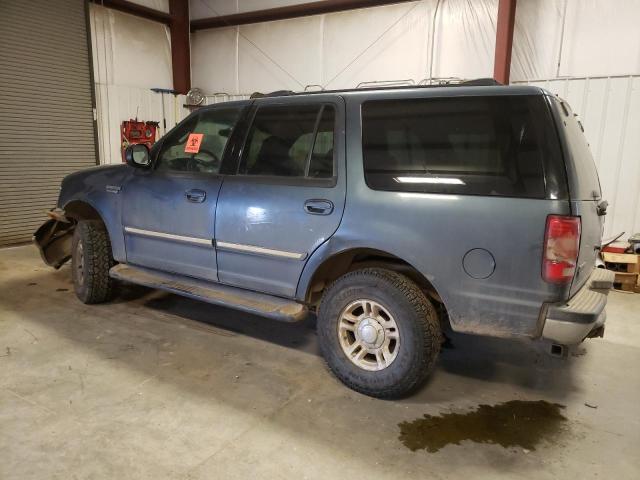 1FMPU16L81LB08629 - 2001 FORD EXPEDITION XLT BLUE photo 2