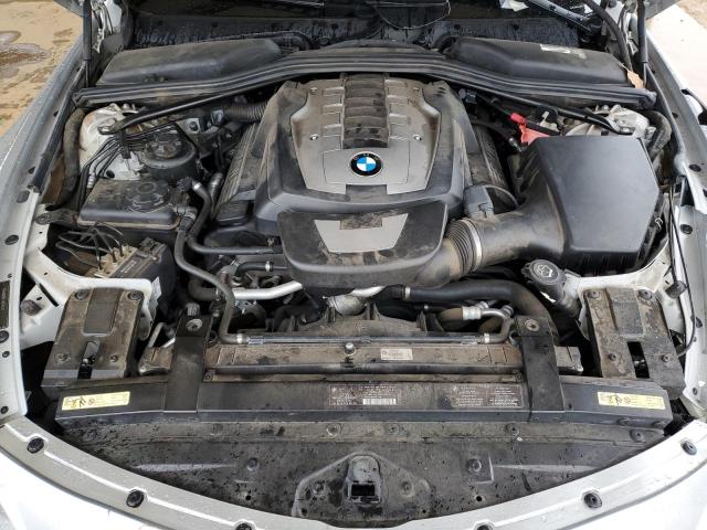 WBAEB535X8CX60254 - 2008 BMW 650 I SILVER photo 11