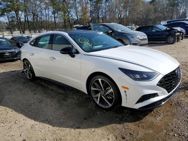 KMHL44J21PA274848 - 2023 HYUNDAI SONATA SEL PLUS WHITE photo 4