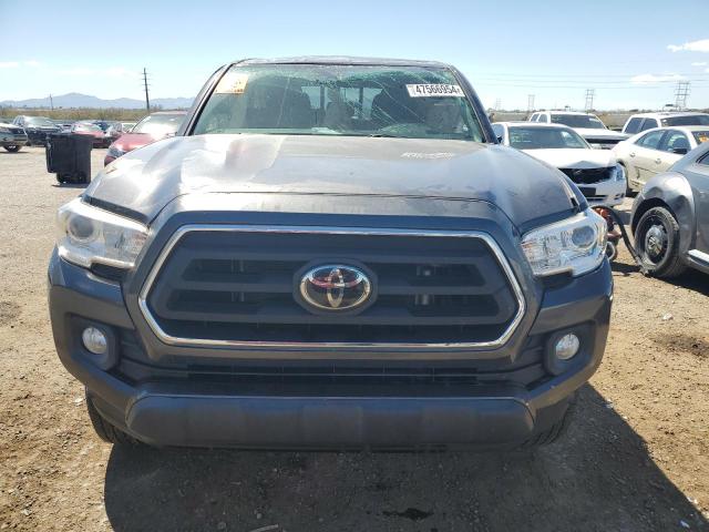 3TYAX5GN9MT025873 - 2021 TOYOTA TACOMA DOUBLE CAB CHARCOAL photo 5