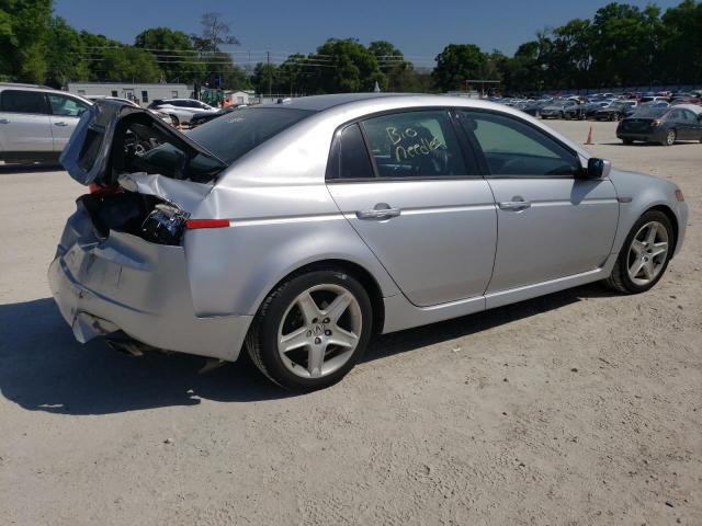 19UUA662X5A082395 - 2005 ACURA TL SILVER photo 3