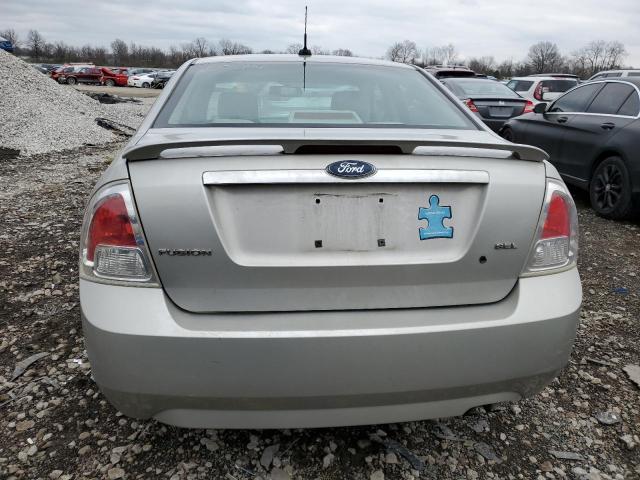 3FAHP08Z57R217089 - 2007 FORD FUSION SEL SILVER photo 6