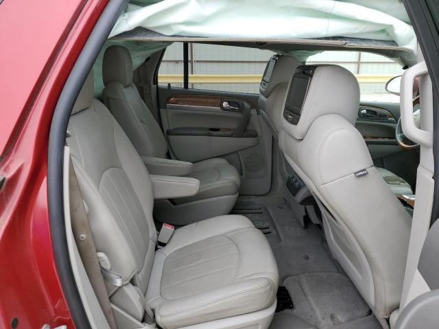 5GAKVCEDXCJ109816 - 2012 BUICK ENCLAVE RED photo 11