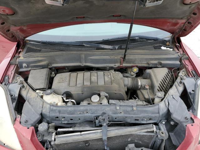 5GAKVCEDXCJ109816 - 2012 BUICK ENCLAVE RED photo 12