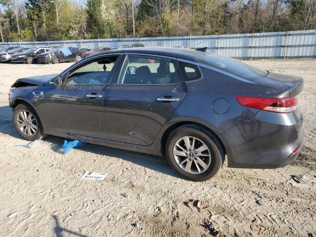 5XXGT4L39HG153568 - 2017 KIA OPTIMA LX CHARCOAL photo 2