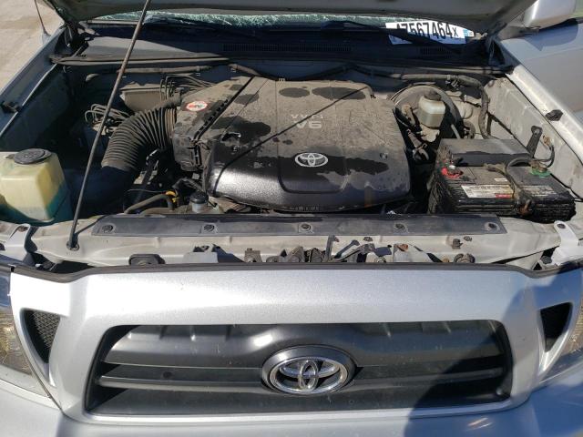 5TELU42NX7Z416553 - 2007 TOYOTA TACOMA DOUBLE CAB SILVER photo 11