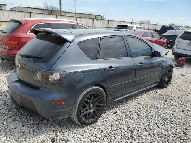 JM1BK34L381184350 - 2008 MAZDA SPEED 3 GRAY photo 3