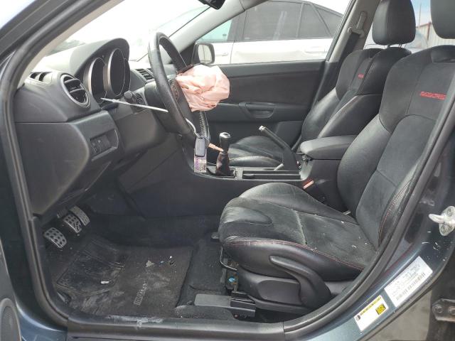 JM1BK34L381184350 - 2008 MAZDA SPEED 3 Сұр фото 7