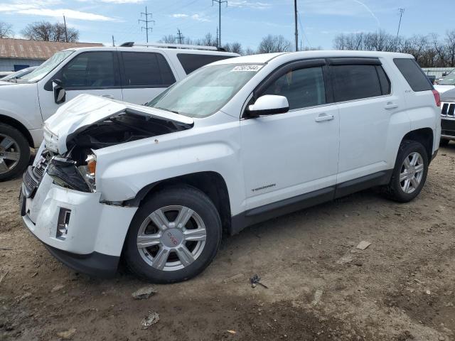 2GKFLVEK0E6282989 - 2014 GMC TERRAIN SLE WHITE photo 1