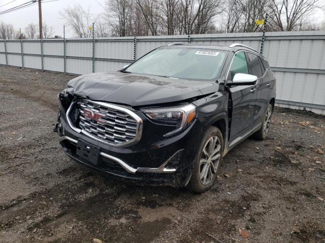 3GKALXEX8LL310905 - 2020 GMC TERRAIN DENALI BLACK photo 1