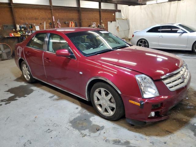1G6DC67A450128584 - 2005 CADILLAC STS RED photo 4