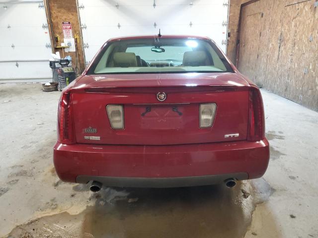 1G6DC67A450128584 - 2005 CADILLAC STS RED photo 6