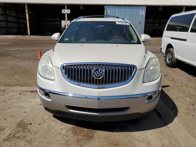 5GALRBED0AJ171855 - 2010 BUICK ENCLAVE CXL WHITE photo 5