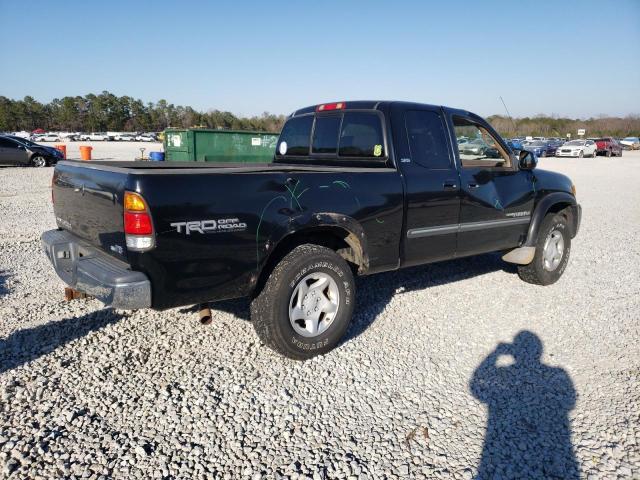5TBRT34154S450063 - 2004 TOYOTA TUNDRA ACCESS CAB SR5 BLACK photo 3