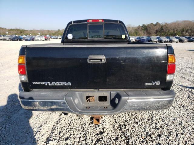 5TBRT34154S450063 - 2004 TOYOTA TUNDRA ACCESS CAB SR5 BLACK photo 6