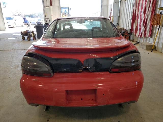 1G2WP12K6XF299063 - 1999 PONTIAC GRAND PRIX GT RED photo 6