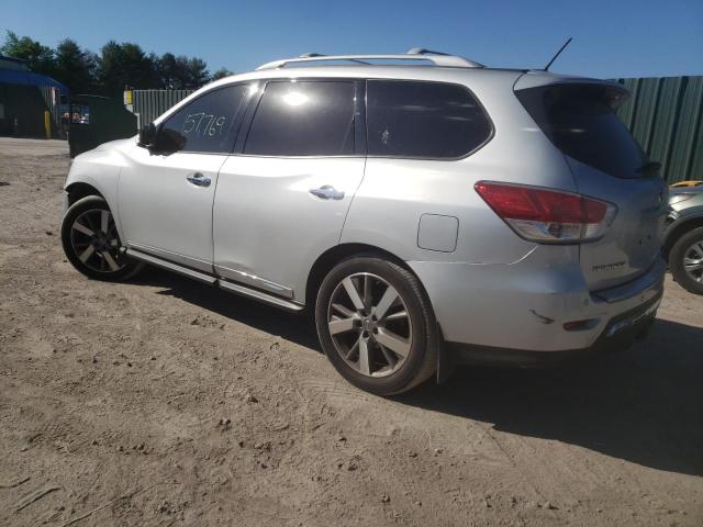 5N1AR2MMXEC707921 - 2014 NISSAN PATHFINDER S 银色 照片 3