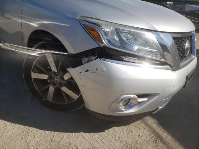 5N1AR2MMXEC707921 - 2014 NISSAN PATHFINDER S 银色 照片 9