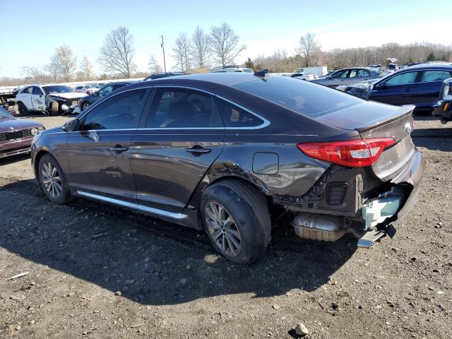 5NPE34AF4FH051634 - 2015 HYUNDAI SONATA SPORT CHARCOAL photo 2