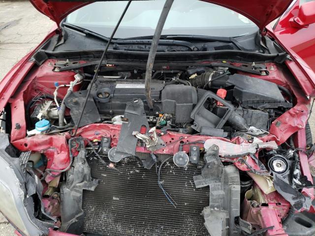 1HGCT1B81DA015346 - 2013 HONDA ACCORD EXL RED photo 11