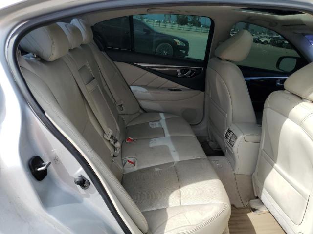 JN1BV7AP2EM688326 - 2014 INFINITI Q50 BASE SILVER photo 10