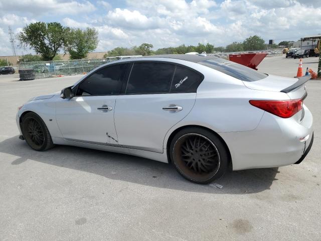 JN1BV7AP2EM688326 - 2014 INFINITI Q50 BASE SILVER photo 2