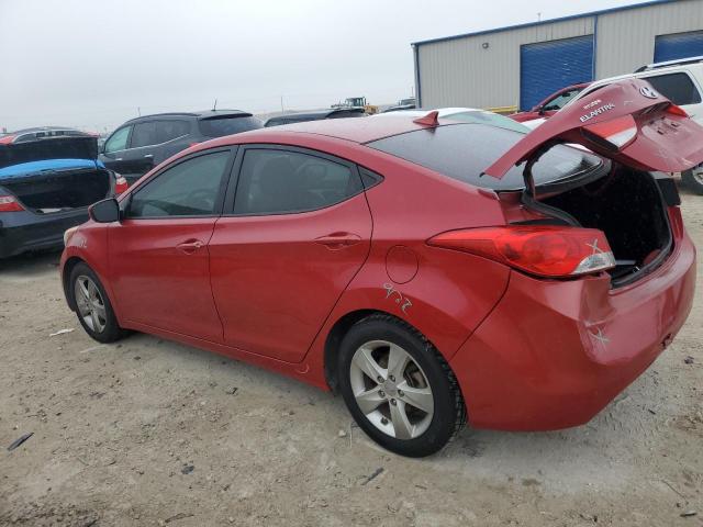 KMHDH4AE4DU997073 - 2013 HYUNDAI ELANTRA GLS BURGUNDY photo 2