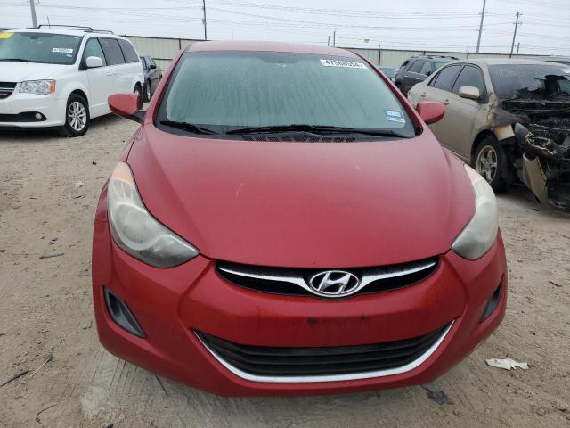 KMHDH4AE4DU997073 - 2013 HYUNDAI ELANTRA GLS BURGUNDY photo 5