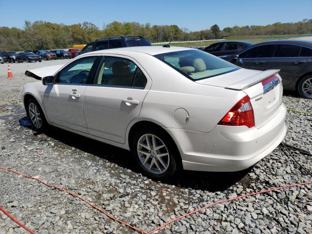 3FAHP0JG4BR158974 - 2011 FORD FUSION SEL WHITE photo 2