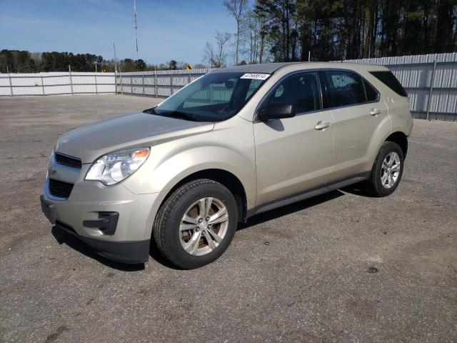 2GNALAEK2E1122731 - 2014 CHEVROLET EQUINOX LS TAN photo 1