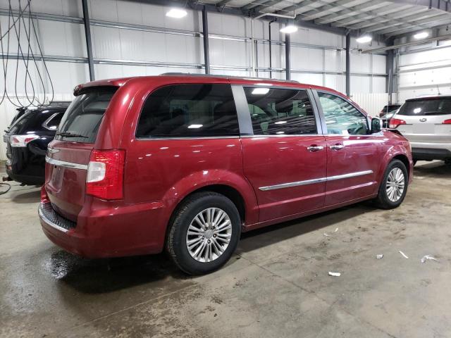 2C4RC1CG6FR655825 - 2015 CHRYSLER TOWN & COU TOURING L RED photo 3