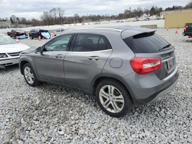 WDCTG4GBXHJ329229 - 2017 MERCEDES-BENZ GLA 250 4MATIC GRAY photo 2