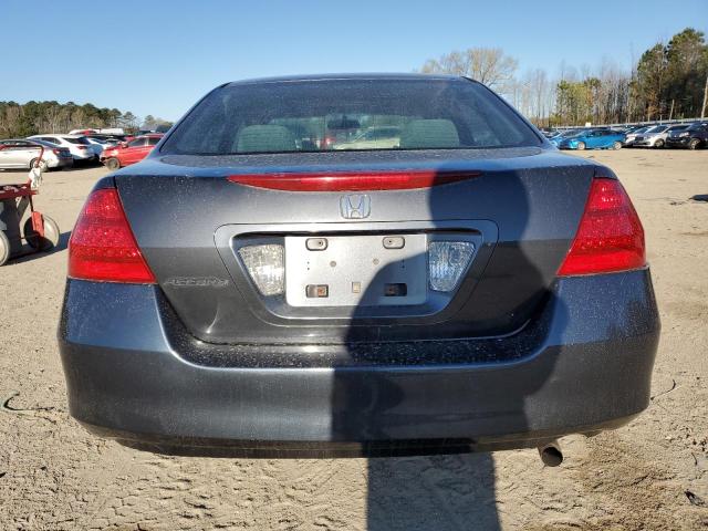 1HGCM56787A030016 - 2007 HONDA ACCORD EX GRAY photo 6