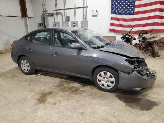 KMHDU46DX8U284163 - 2008 HYUNDAI ELANTRA GLS GRAY photo 4