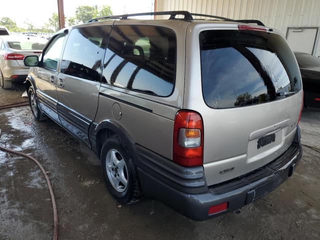 1GMDX03E7YD238738 - 2000 PONTIAC MONTANA BEIGE photo 2