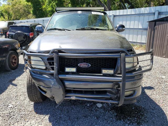 1FTRX18L01NA87684 - 2001 FORD F150 BLUE photo 5