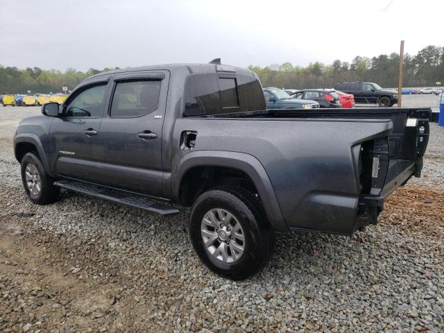 3TMAZ5CN8KM085149 - 2019 TOYOTA TACOMA DOUBLE CAB CHARCOAL photo 2