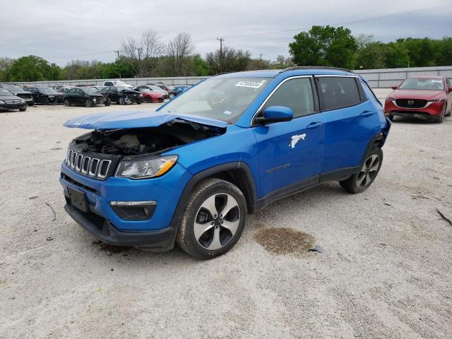 3C4NJCBB9JT181607 - 2018 JEEP COMPASS LATITUDE BLUE photo 1