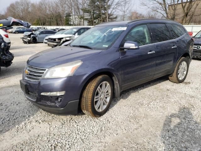 1GNKVGKD9EJ109455 - 2014 CHEVROLET TRAVERSE LT BLUE photo 1