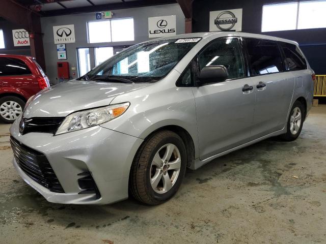 5TDZZ3DC3LS031005 - 2020 TOYOTA SIENNA L SILVER photo 1