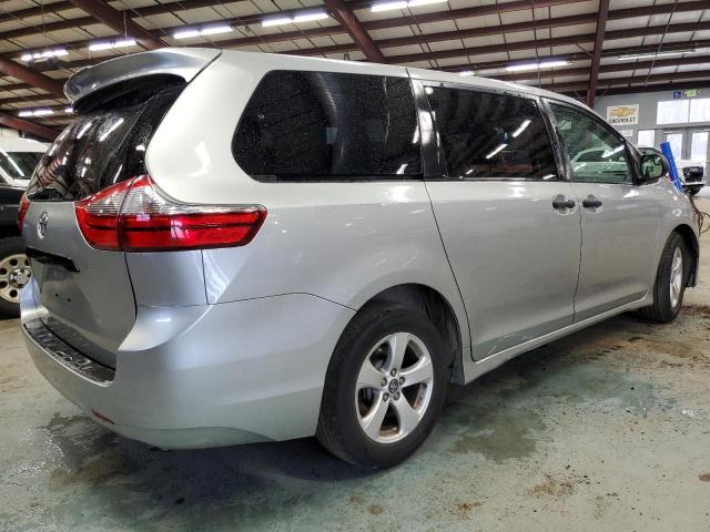 5TDZZ3DC3LS031005 - 2020 TOYOTA SIENNA L SILVER photo 3