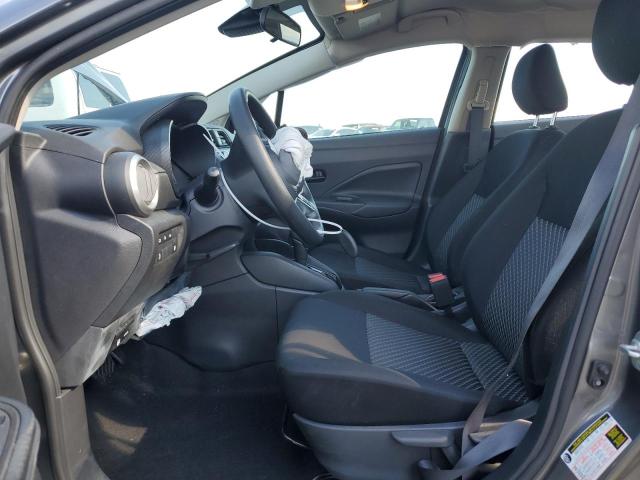 3N1CN8DV1ML907595 - 2021 NISSAN VERSA S GRAY photo 7