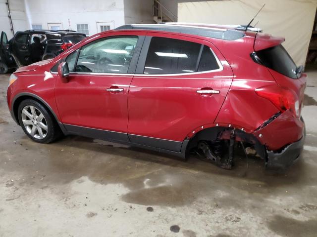 KL4CJFSB3DB037642 - 2013 BUICK ENCORE CONVENIENCE 勃艮第红 照片 2